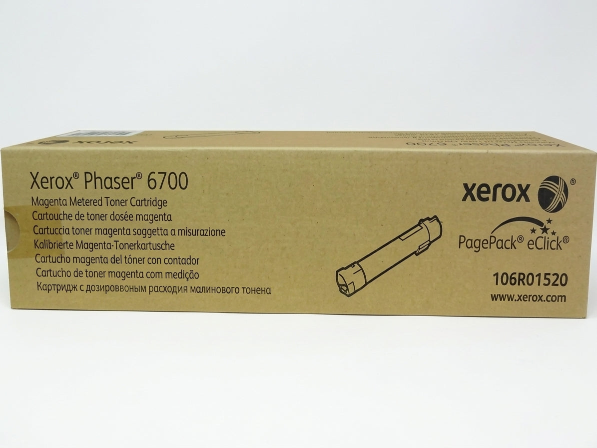 New, Pre-Owned, Original Xerox 106R01520 High Yield Magenta Toner Cartridge