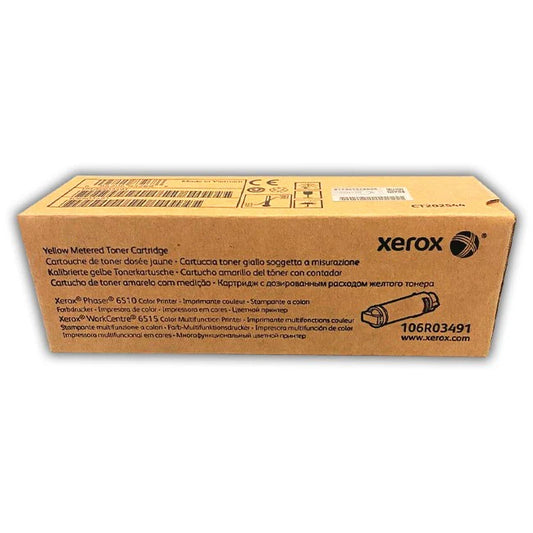 Original Xerox PHASER 6510/6515 High Yield Yellow Toner Cartridge