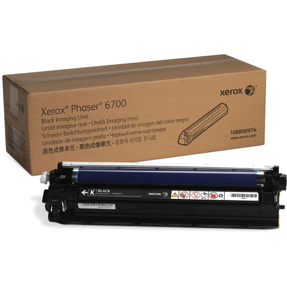 New, Pre-Owned - Xerox Black Phaser 6700 Imaging Unit Cartridge, 108R00974