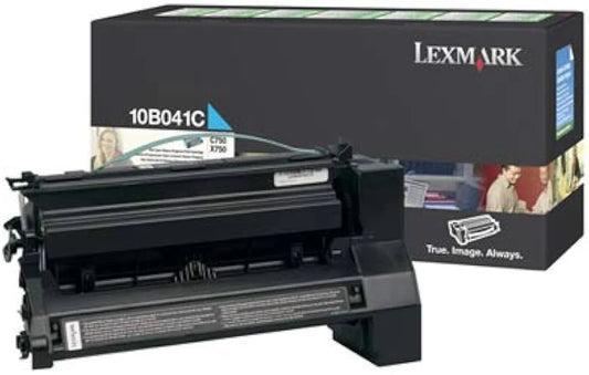 Genuine Lexmark C750 Standard Yield Cyan Toner Cartridge