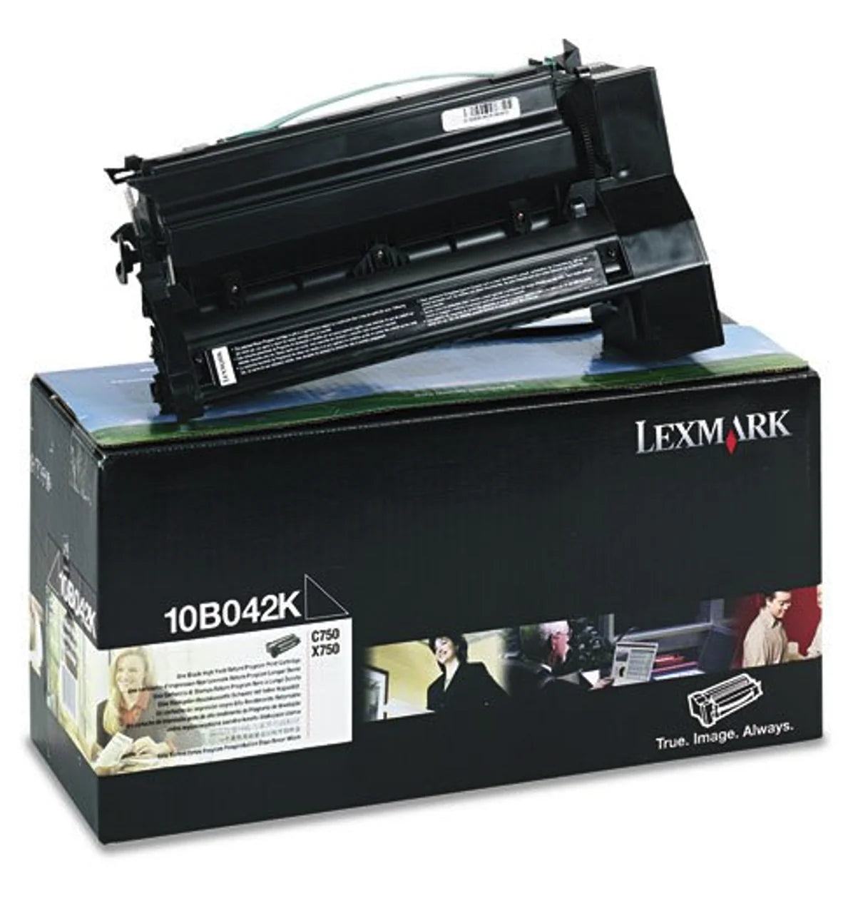 Lexmark C750 High Yield Black Toner Cartridge, 10B042K