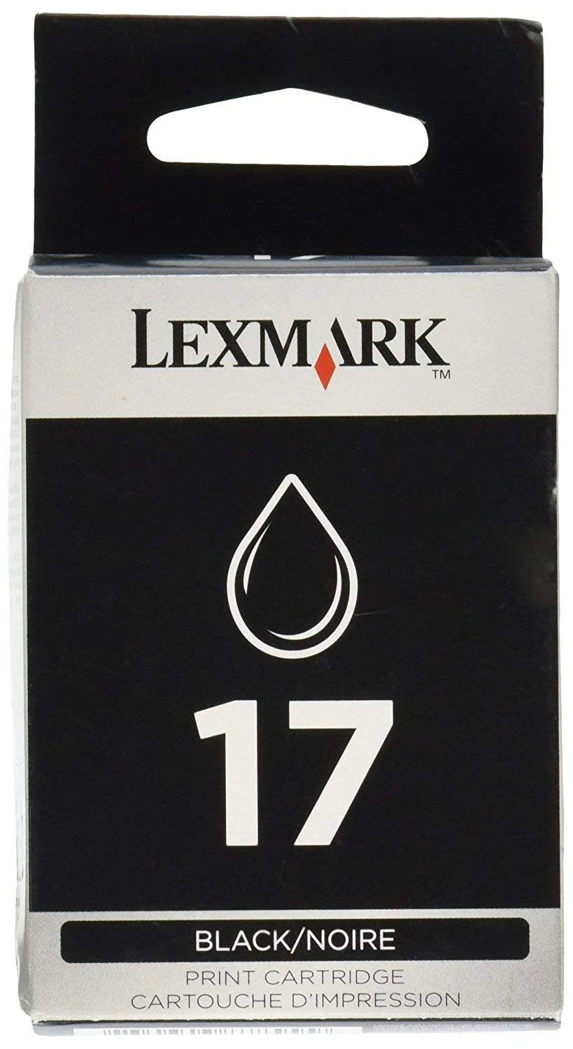 Genuine Lexmark 17 Standard Yield Black Inkjet Cartridge