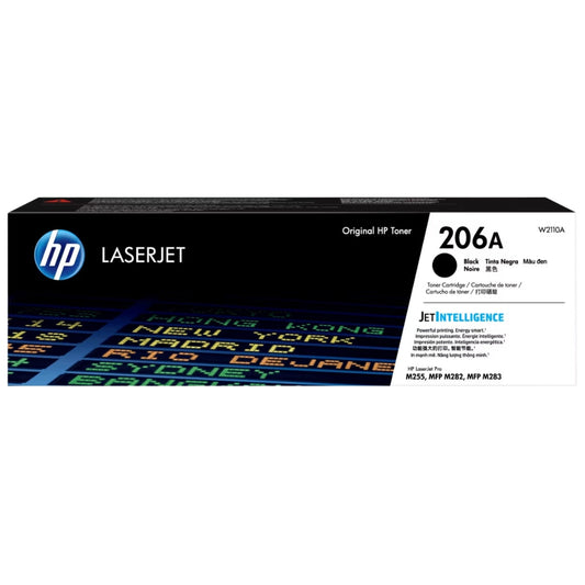 New, Pre-Owned - HP 206A Standard Yield Black Toner Cartridge, W2110ACTA