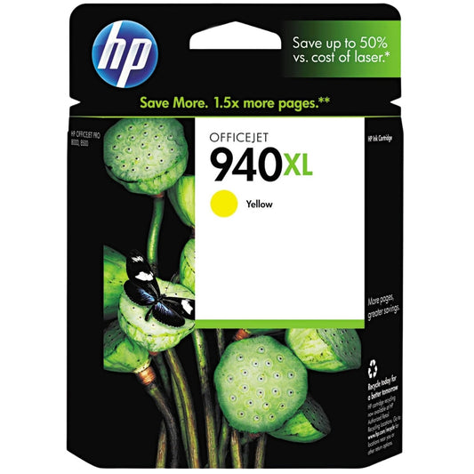 New, Pre-Owned - HP 940XL (C4909AN) Yellow High Yield Ink Cartridge