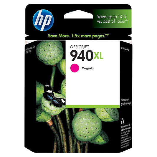 New, Pre-Owned - HP 940XL (C4908AN) Magenta High Yield Ink Cartridge
