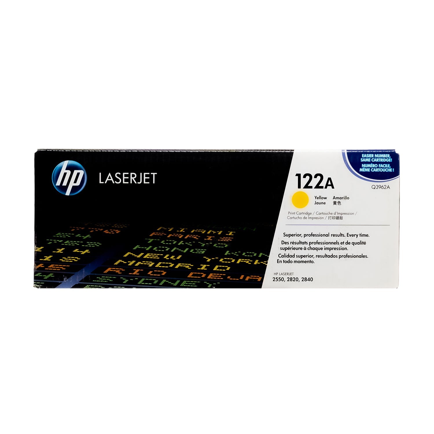 HP 122A (Q3962A) Yellow Original LaserJet Toner Cartridge