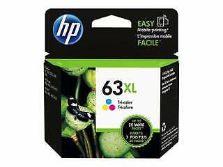 High Yield HP 63XL (F6U63AN) Color Ink Cartridge