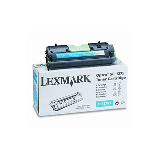 Original Lexmark 1361752 Standard Yield Cyan Toner Cartridge