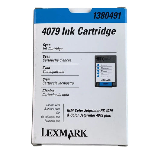 Original Lexmark 4079 Standard Yield Cyan Ink Cartridge