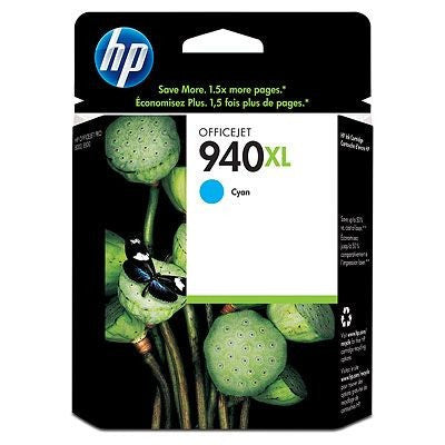 HP 940XL (C4907AN) Cyan High Yield Ink Cartridge