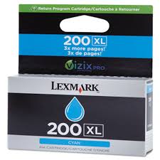 Original Lexmark 200xl High Yield Cyan Ink Cartridge