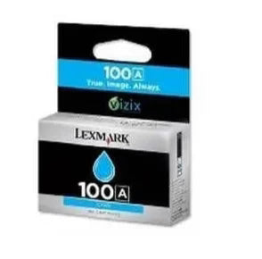 Lexmark 100A Standard-Yield Cyan Inkjet Cartridge