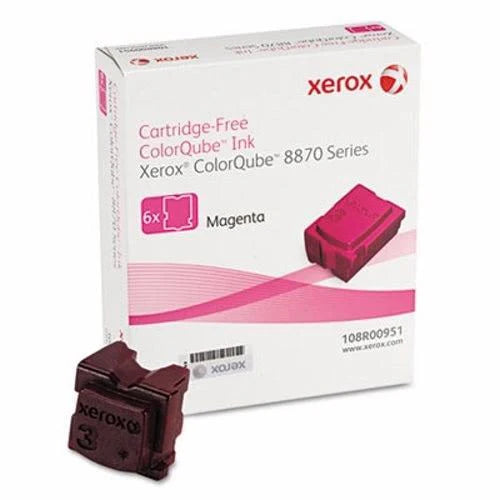 Xerox ColorQube 8870 / 8880 Magenta Solid Ink Pack (6 Sticks)