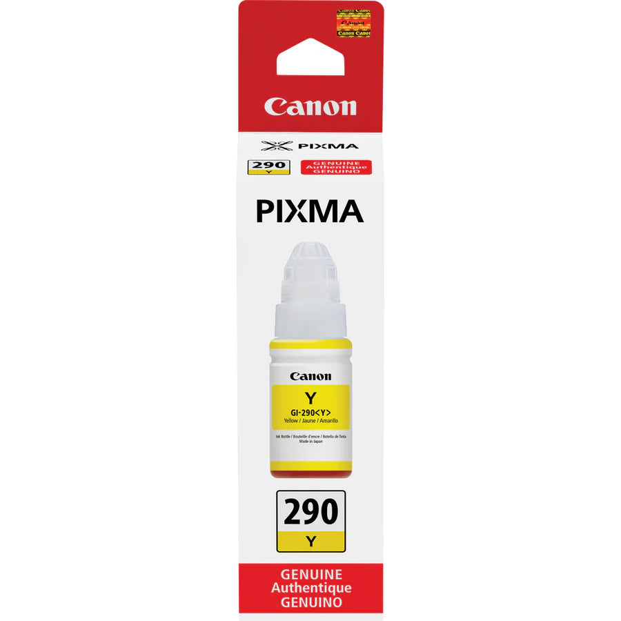 Original Canon GI-290 High Yield Yellow Ink Bottle