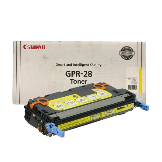 Original Canon GPR-28 Standard Yield Yellow Toner Cartridge