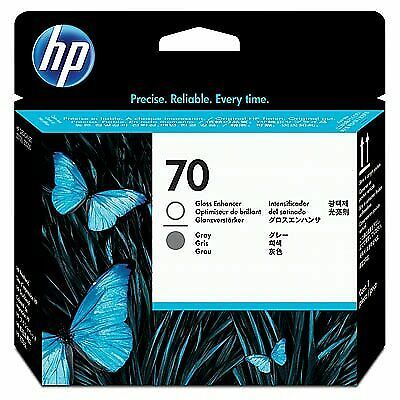 HP 70 (C9410A) Gloss Enhancer and Gray Printhead