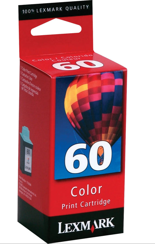 Genuine Lexmark 60 Standard Yield Color Inkjet Cartridge