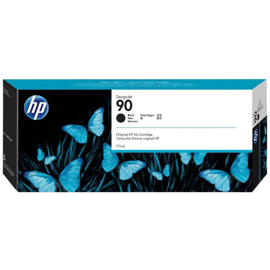 New, Pre-Owned - HP 90 (C5059A) 775-ml Black Ink Cartridge
