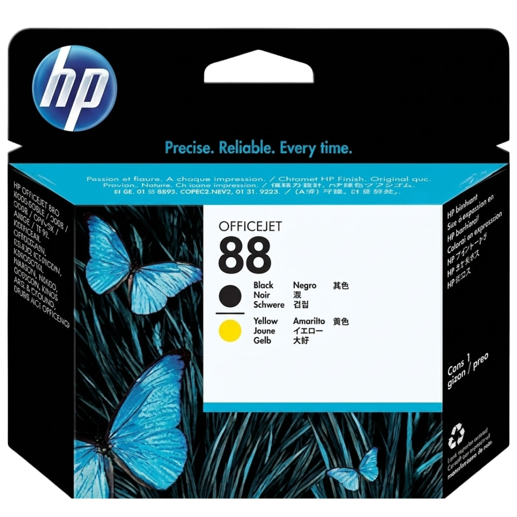 New, Pre-Owned - HP 88 (C9381A) Black and Yellow New, Pre-Owned - Printhead
