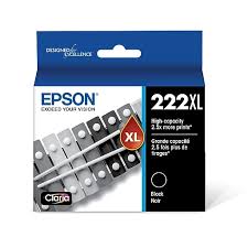 Original Epson 222XL High Yield Black Ink Cartridge