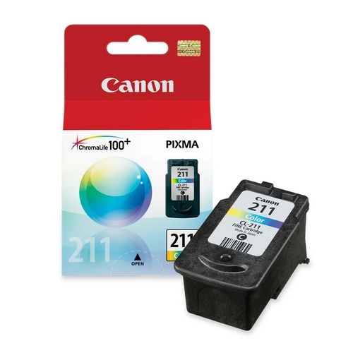 Original Canon  CL-211 Color Ink Cartridge