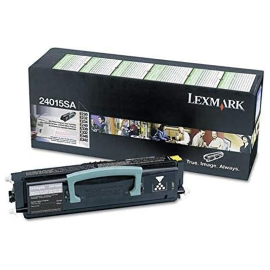 New, Pre-Owned - Lexmark 24015SA Black Standard Yield Toner Cartridge