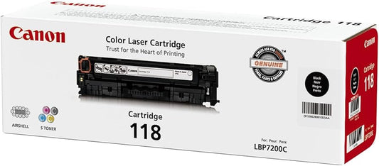 Genuine Canon 118 High-Yiel Black Toner Cartridge