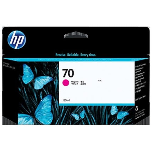 Original HP 70 130-ml (C9453A) Magenta Ink Cartridge