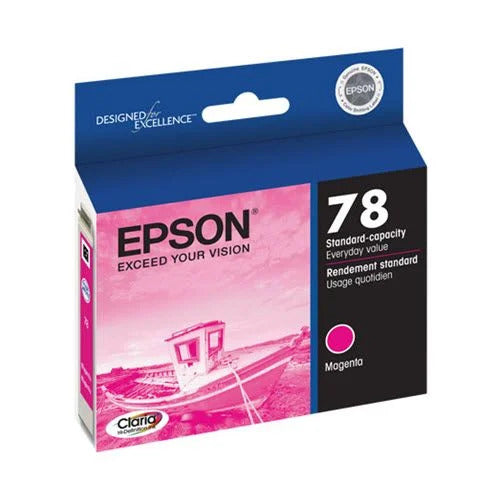 New Genuine Epson 78 (T0783) Magenta Ink Cartridge