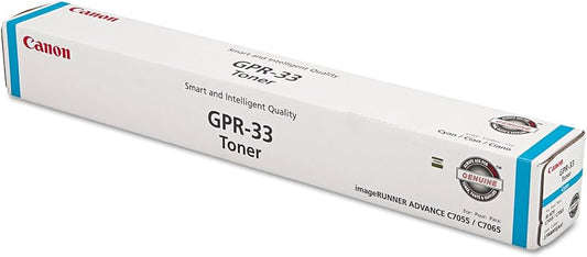 Original Canon GPR-33 Cyan Toner Cartridge