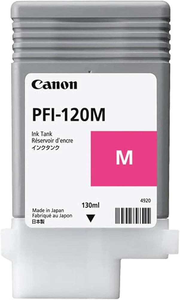 Original Canon PFI-120 Magenta High-Yield Ink Cartridge
