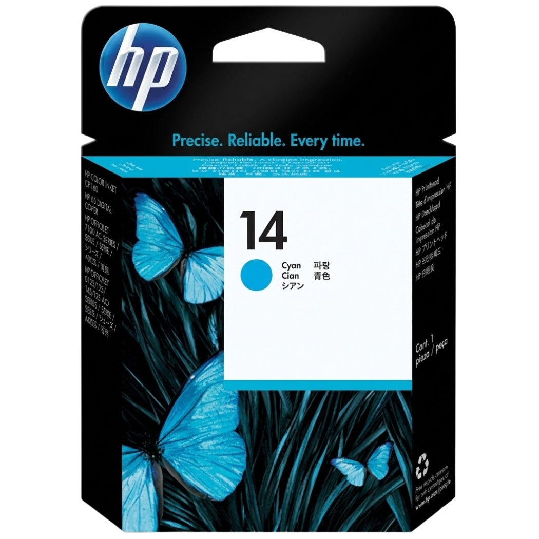 New, Pre-Owned - HP 14 (C4921A) Cyan Printhead