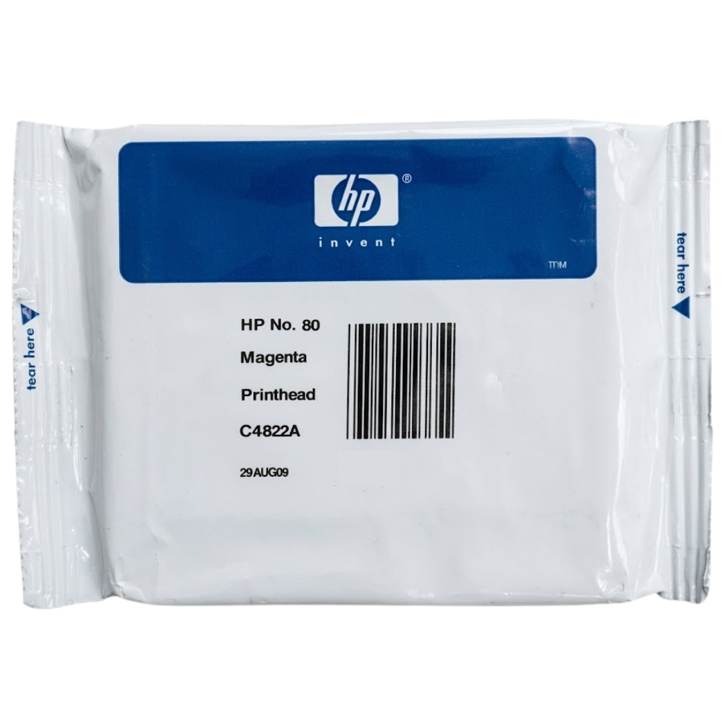 New, Pre-Owned - HP 80 Standard Yield Magenta Printhead, C4822A