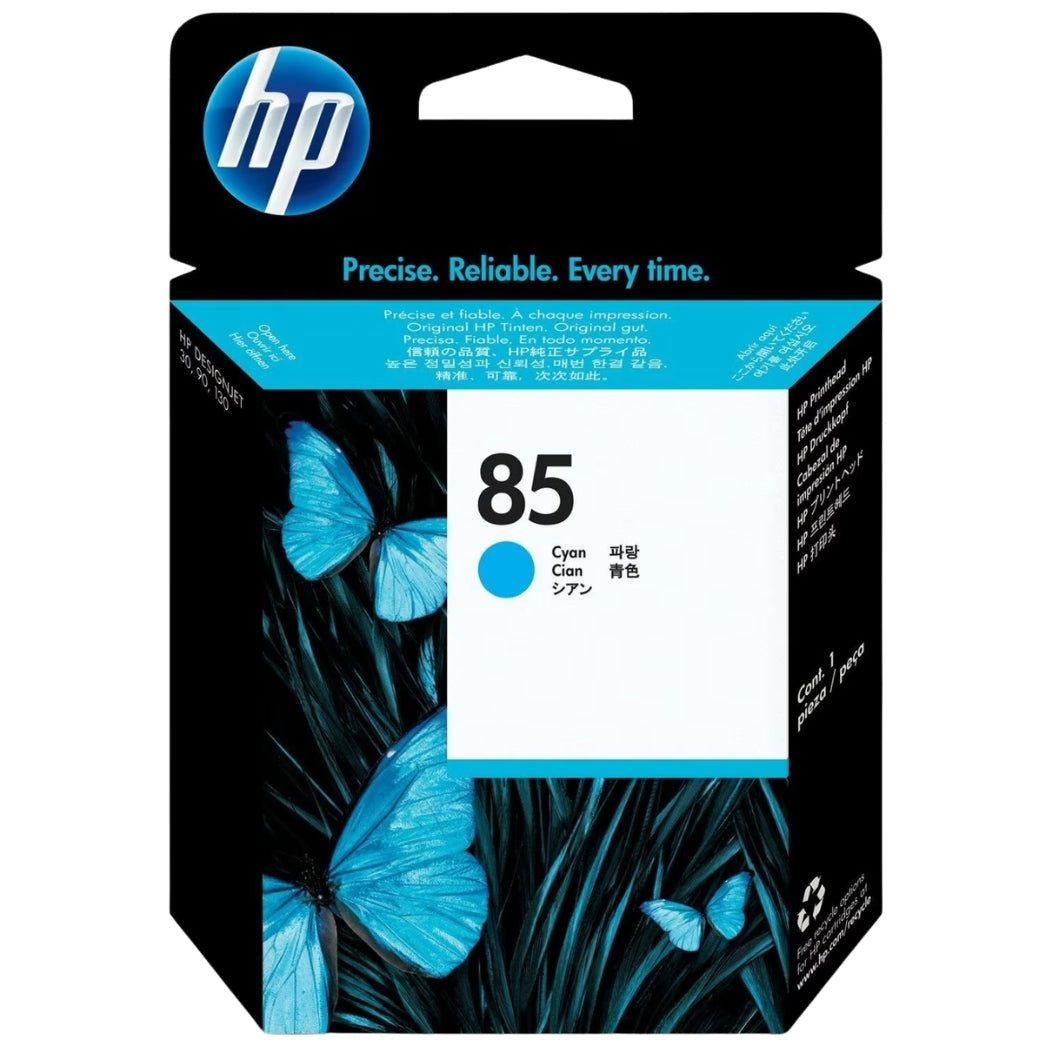 New, Pre-Owned - HP 85 (C9420A) Cyan Printhead