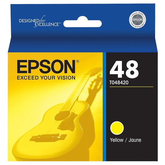 New, Pre-Owned - Epson (T048) Yellow Ink Cartridge, T048420