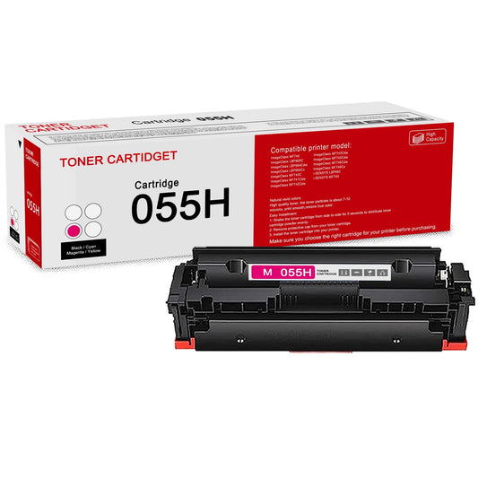 Original Canon 055H High-Yield Magenta Laser Toner Cartridge