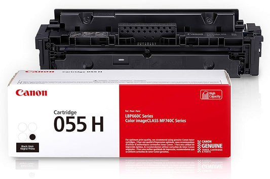 Original Canon 055H High-Yield Black Laser Toner Cartridge