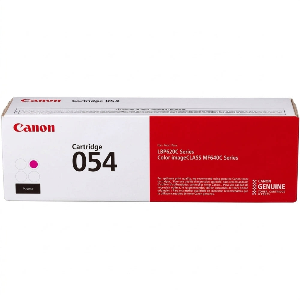 New, Pre-owned, Original Canon 54 Standard Yield Magenta Toner Cartridge, 3022C001AA