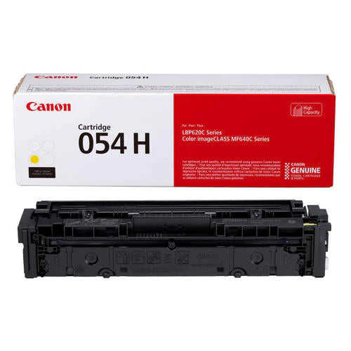 Canon 054H High-Yield Yellow LaserJet Toner Cartridge