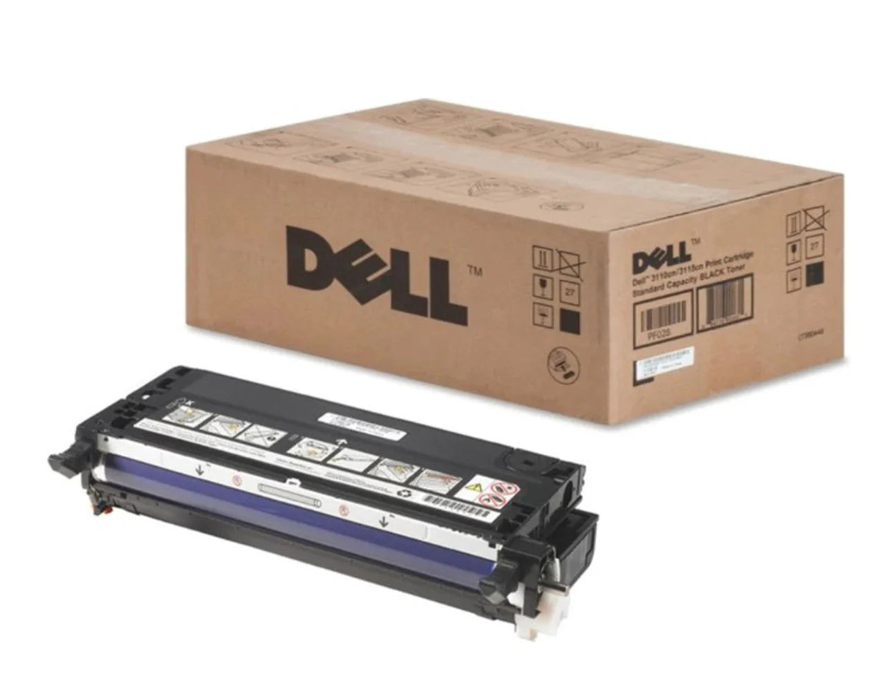 Genuine Dell 3110cn/3115cn Standard Yield Black Laser Toner Cartridge