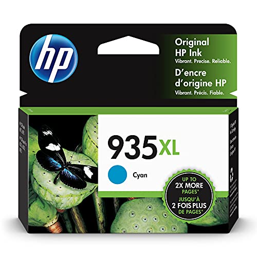 Genuine HP 935XL Cyan (C2P24AN) Ink Cartridge