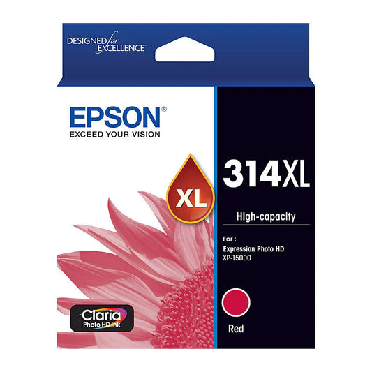 Original Epson 314XL High-Yield Red Inkjet Cartridge