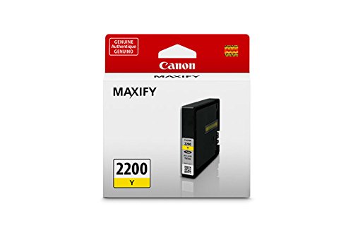 Original Canon PGI-2200 Yellow Ink Cartridge (9306B001)