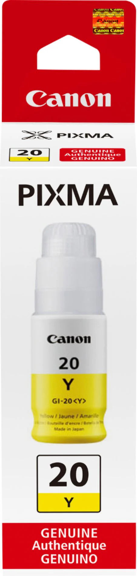 Canon GI-20 High-Yield Yellow Ink Bottle