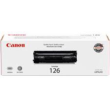 Original Canon 126 Standard Yield Black Toner Cartridge