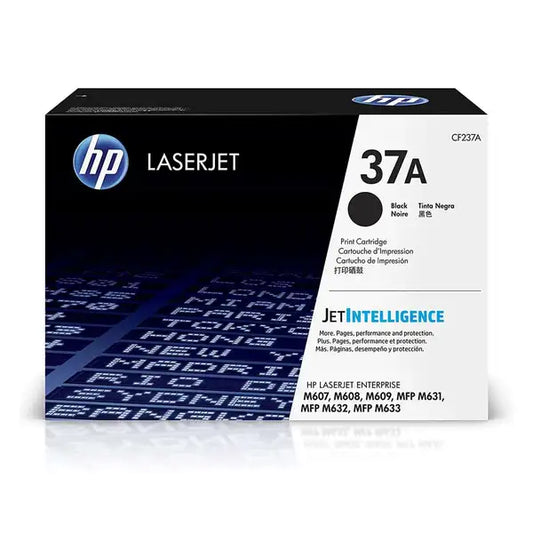 Genuine HP 37A Standard Yield Black Toner Cartridge
