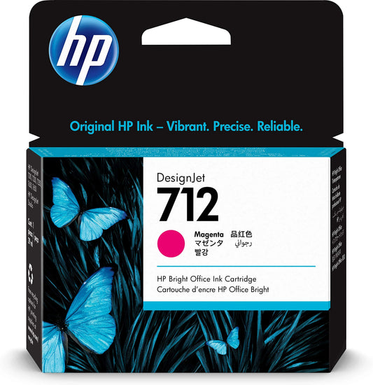 Original HP 712 29ml Magenta DesignJet Ink Cartridge