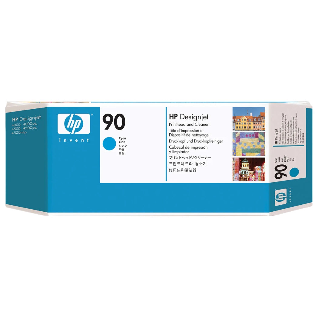 New, Pre-Owned - HP 90 (C5055A) Cyan Printhead Cartridge