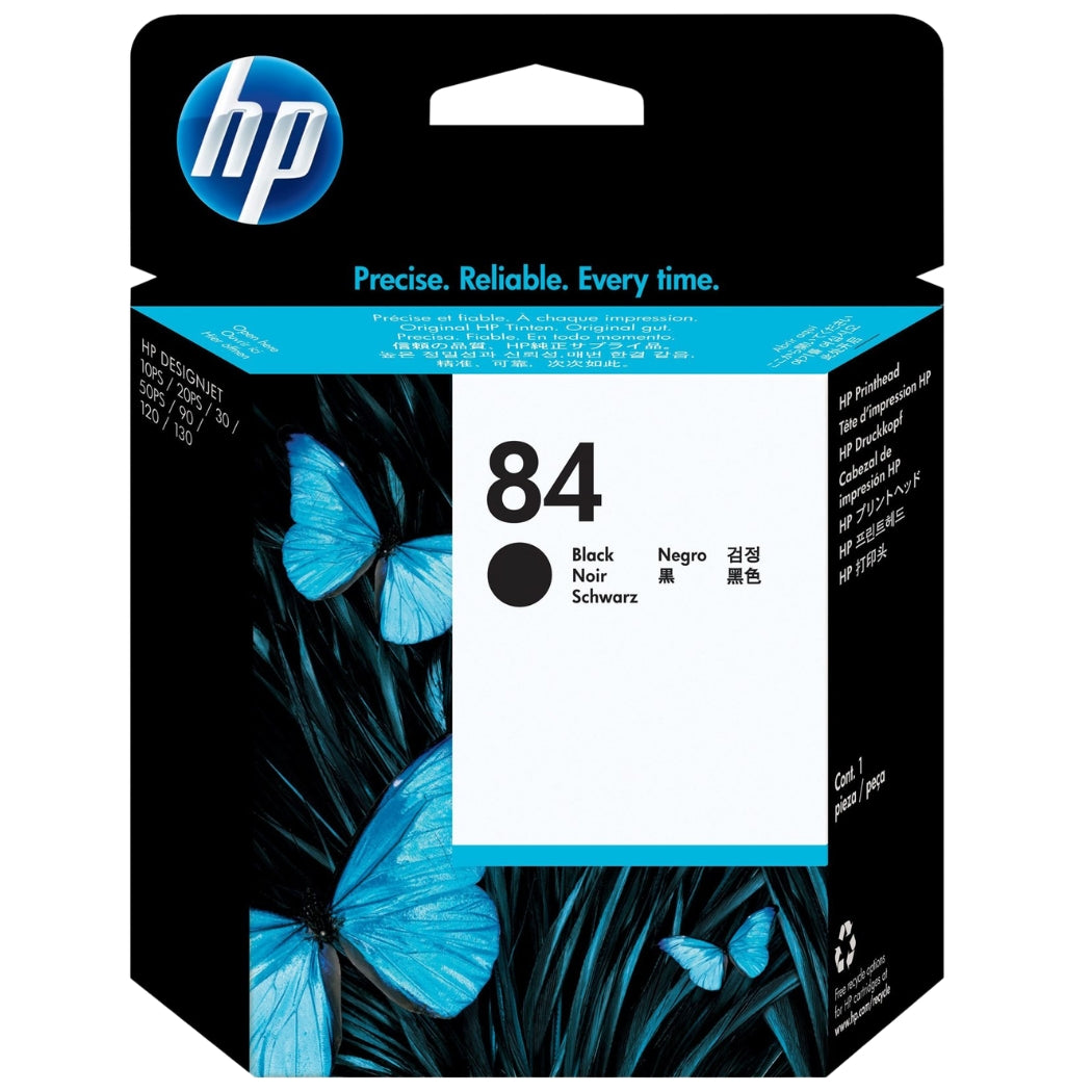 New, Pre-Owned - HP 84 (C5019A) Black Printhead