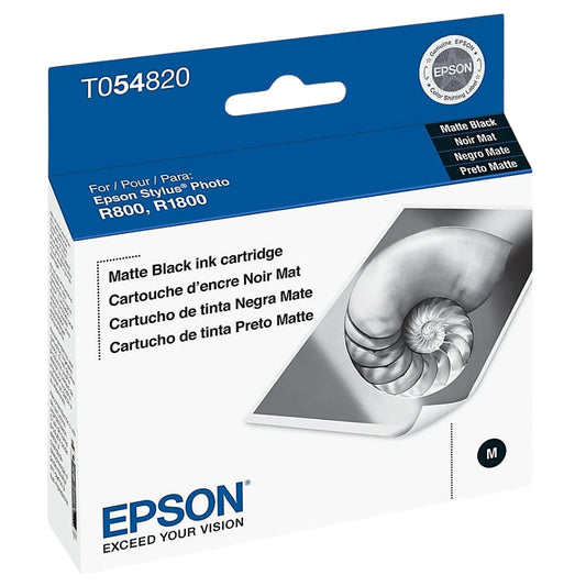 New, Pre-Owned - OEM Epson 54 (T0548) Matte Black Ink Cartridge